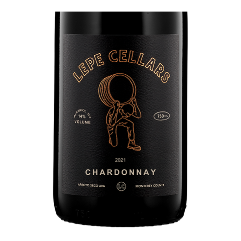 2021 Lepe Cellars (NC) Chardonnay, River Ranch Vyds, Carmel Vly