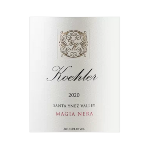 Koehler Winery 2020 Magia Nera Red Wine, Santa Ynez Valley