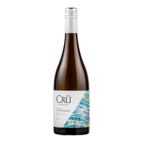 2022 CRU Winery Unoaked Chardonnay Arroyo Seco Monterey County CA