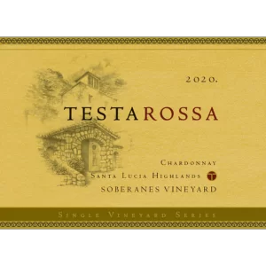 Testarossa Vineyards 2020 Soberanes Vineyard Santa Lucia Highlands Chardonnay