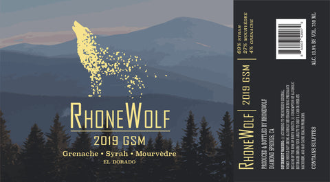 2019 Rhone Wolf El Dorado GSM Red