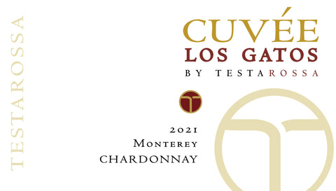 2021 Testarossa Winery Cuvée Chardonnay, Los Gatos, Monterey
