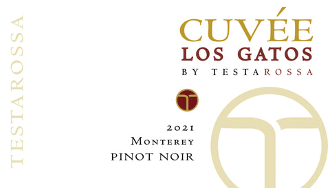 2021 Testarossa Winery Cuvee Pinot Noir Los Gatos, Monterey