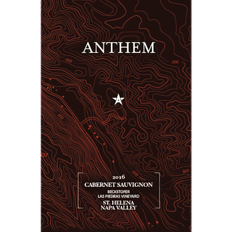 Anthem Winery 2016 Beckstoffer Las Piedras Vineyard St. Helena Napa Valley Cabernet Sauvignon