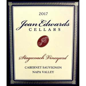 Jean Edwards Cellars 2017 Stagecoach Vineyard Napa Valley Cabernet Sauvignon