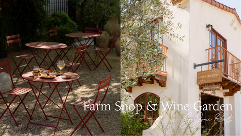 Herb-Crusted Steak with Salsa Verde from Ojai Roots Farm Shop and Wine Garden