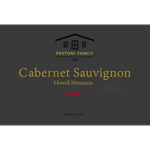 Pestoni Family Estate Winery 2014 Cabernet Sauvignon, Three Tears Vyd, Howell Mtn, Napa Vly