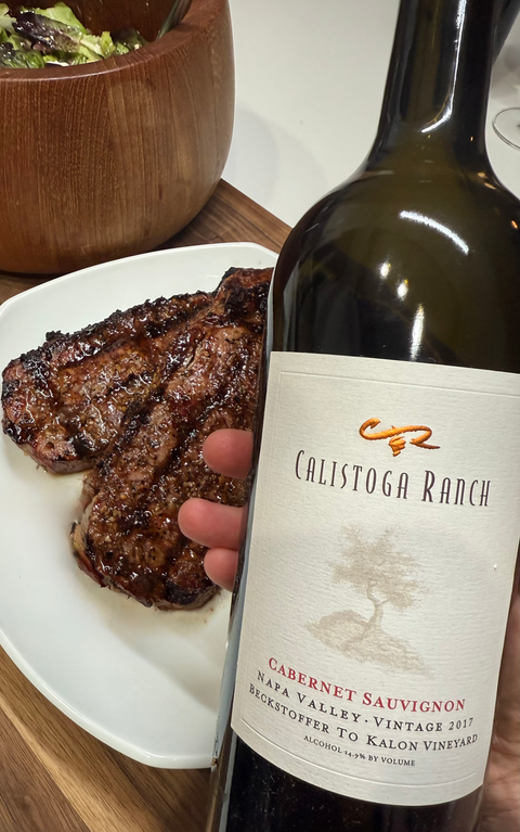 Calistoga Ranch Beckstoffer To Kalon Vineyard Cabernet Sauvignon Napa Valley CA 2017