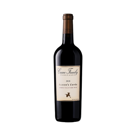 Crane Family Vineyards Red Wine Alison's Cuvee Napa Valley 2018