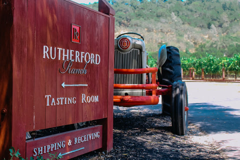 Rutherford Wine Company car