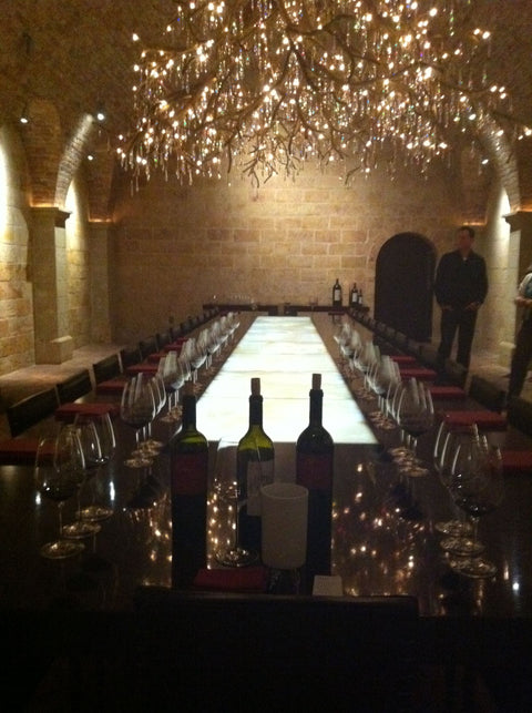 Rutherford Wine Company Tasting Room Underground Cellar