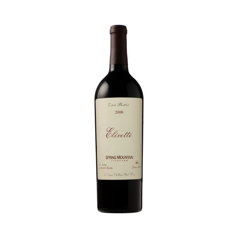 Spring Mountain Vineyard "Elivette" Red Blend Spring Mountain District Napa Valley CA 2000