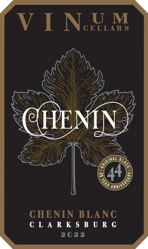 Vinum Cellars 2022 Chenin Blanc, Wilson Vineyard, Clarksburg