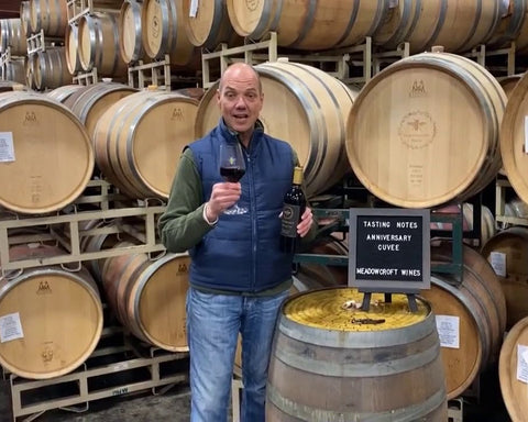 Winemaker inside the Winery