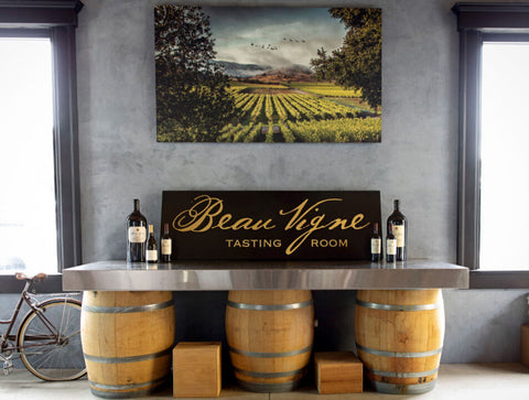 tasting room Beau Vigne