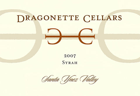 2020 Dragonette Cellars Seven Syrah, Santa Ynez Valley
