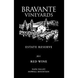 2011 Bravante Vineyards Estate Reserve Red, Howell Mtn, Napa Vly