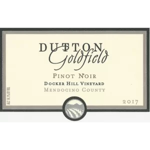 2017 Dutton-Goldfield Winery Pinot Noir, Docker Hill Vyd, Mendocino Cty